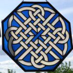 Blue Celtic Octagon