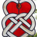 Red Celtic Heart